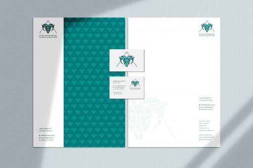 Corporate Design, Logo; Firmendesign: Mappe, Visitenkarte, Briefpapier; SII, Wien
