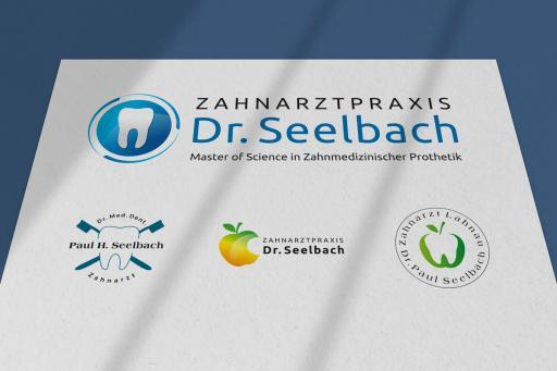 Corporate Design, Logo; Design: 4 Logoentwürfe; Dr. Seelbach, Hessen