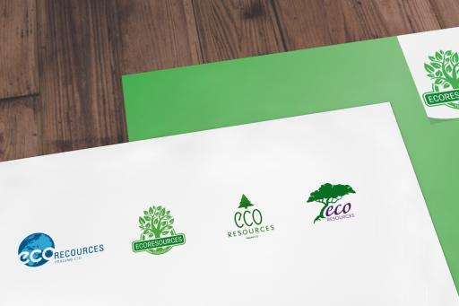 Corporate Design, Logo; Firmendesign, Design:4 Logoentwürfe; Ecoresources