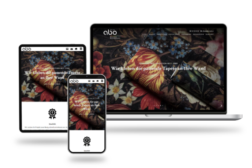 Webdesign - Website ABO Maler und Bodenleger Homepage
